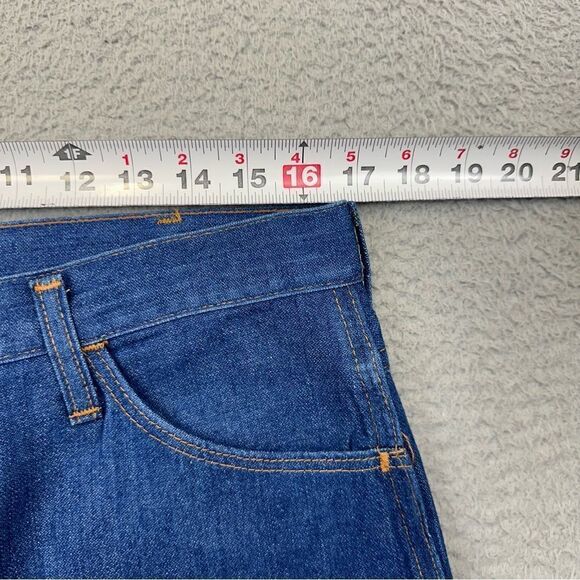 Vintage Wrangler 845 Jeans Mens 36x34 Bootcut Medium Wash Denim USA Made 33x30* - Picture 10 of 15